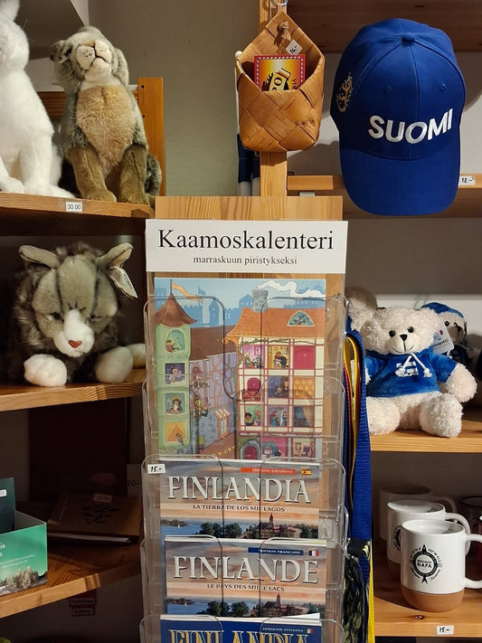 Kaamoskalenteria voi ostaa Kuopista